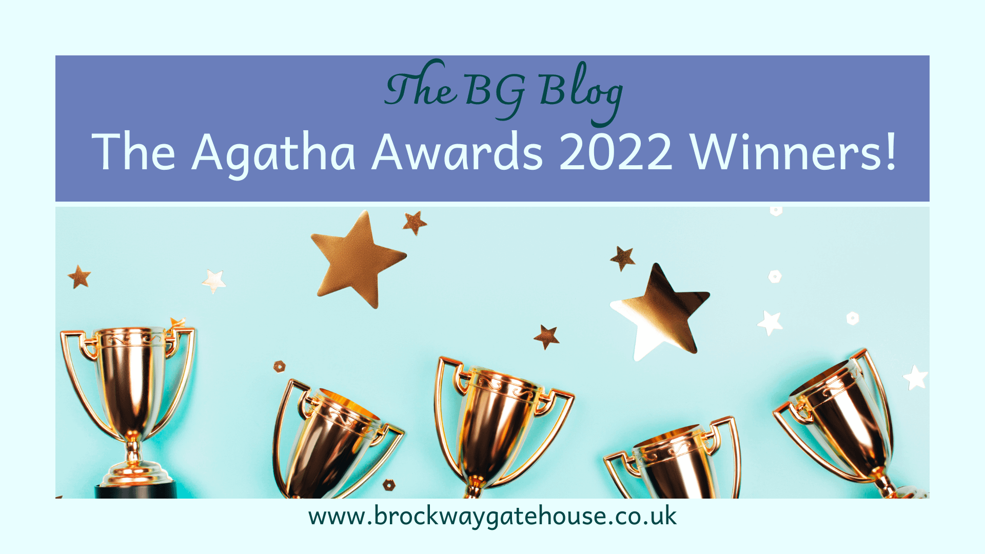 The Agatha Award 2022 Winners! Brockway Gatehouse